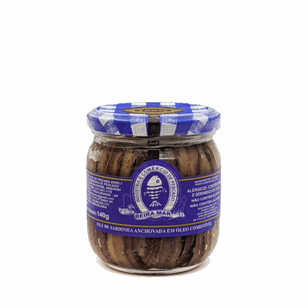 ANCHOVA EM CONSERVA 140G - Imagem 1