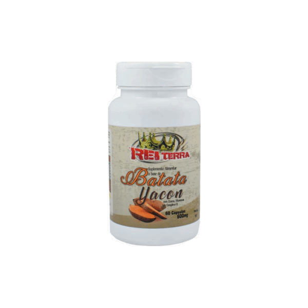 BATATA YACON 60 CÁPS 600MG - Imagem 1