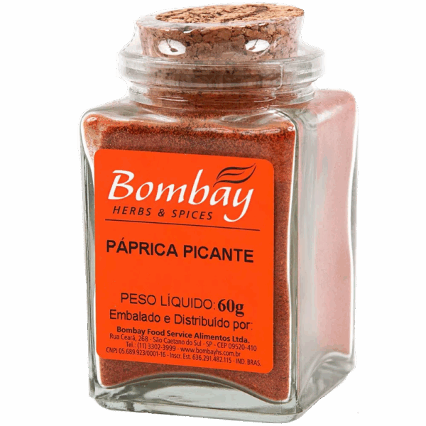 BOMBAY PÁPRICA PICANTE 60G - Imagem 1