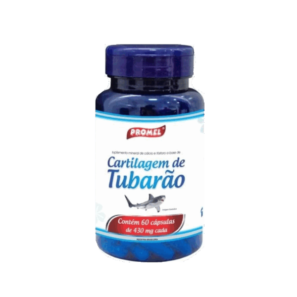 CARTILAGEM DE TUBARÃO 60 CÁPS - Imagem 1
