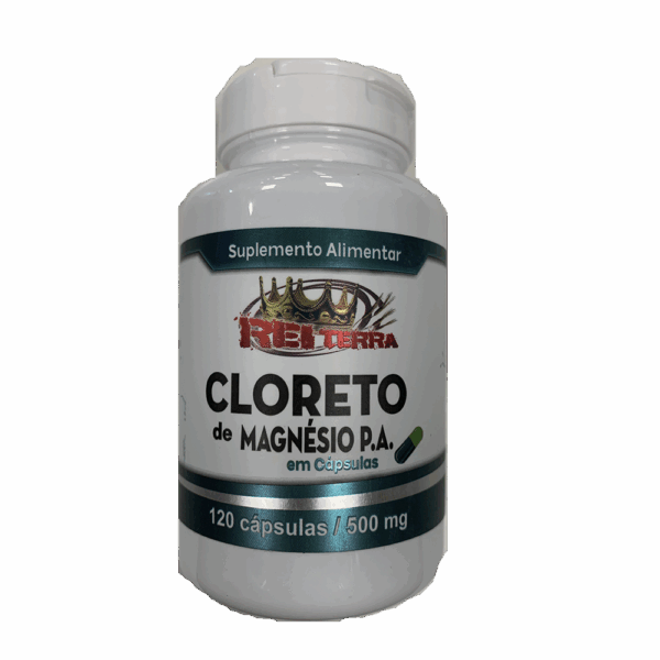 CLORETO MAGNEZIO P.A 120 CÁPSULAS - Imagem 1