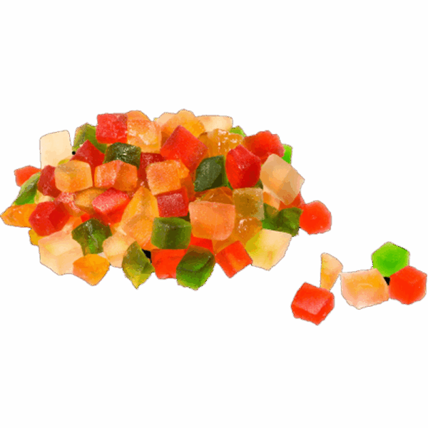 FRUTAS CRISTALIZADAS - Imagem 1