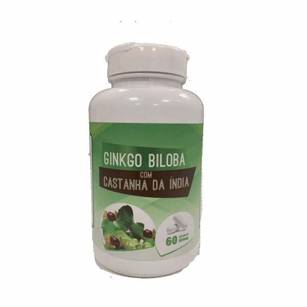 GINGKO BILOBA C/CASTANHA 60 CÁPS - Imagem 1