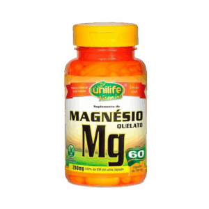 MAGNÉSIO QUELATO 60 CÁPS