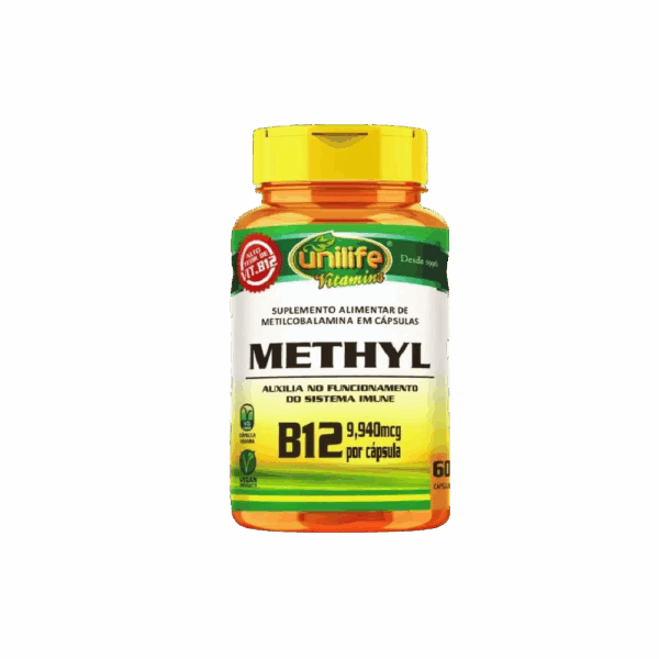 VITAMINA B12 METHYL 60 CÁPSULAS - Imagem 1