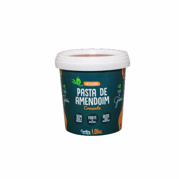 PASTA DE AMENDOIM CROCANTE 1KG - Imagem 1