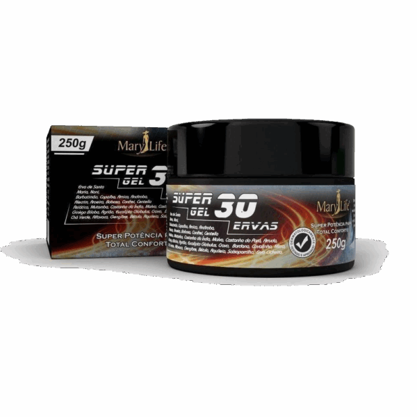 SUPER GEL 30 ERVAS 250G - Imagem 1