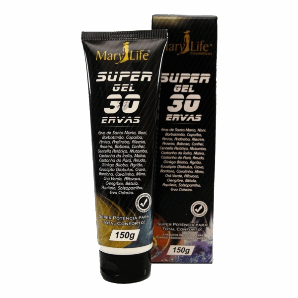 SUPER GEL 30 ERVAS 150G - Imagem 1