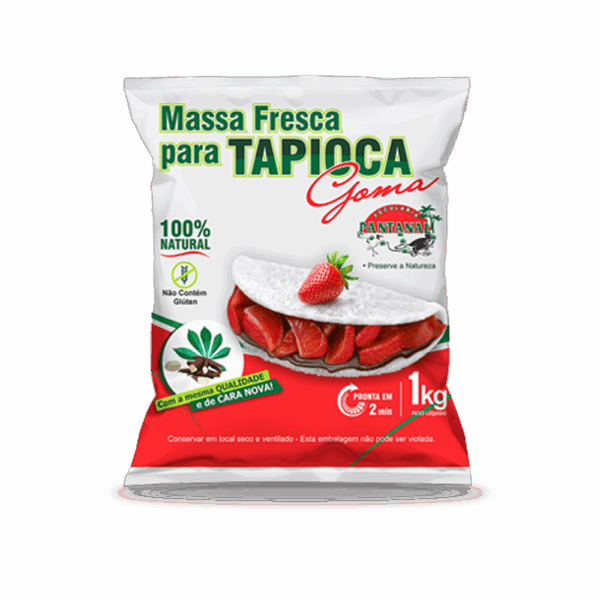 MASSA DE TAPIOCA 1 KG - Imagem 1