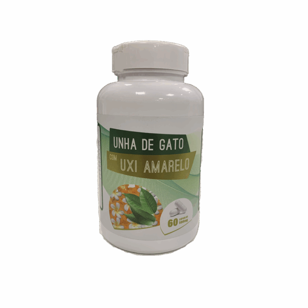 UNHA DE GATO + UXI AMARELO 60 CÁPS - Imagem 1