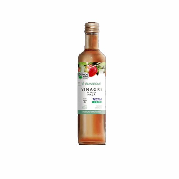 VINAGRE ORGÂNICO MAÇA 500ML - Imagem 1